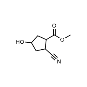 Methyl 2-cyano-4-hydroxycyclopentane-1-carboxylate|CS-1153727