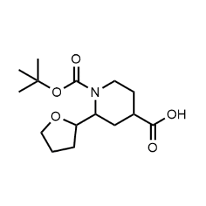 1-(Tert-butoxycarbonyl)-2-(tetrahydrofuran-2-yl)piperidine-4-carboxylic acid|CS-1153797
