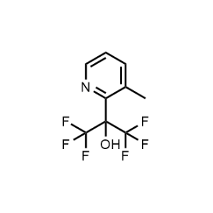 1,1,1,3,3,3-Hexafluoro-2-(3-methylpyridin-2-yl)propan-2-ol|CS-1153854