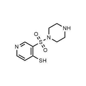 3-(Piperazin-1-ylsulfonyl)pyridine-4-thiol|CS-1153881