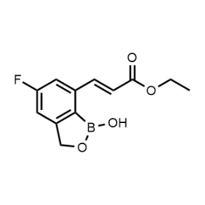 Ethyl 3-(5-fluoro-1-hydroxy-1,3-dihydrobenzo[c][1,2]oxaborol-7-yl)acrylate|CS-1153920