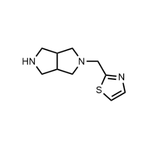 2-((Hexahydropyrrolo[3,4-c]pyrrol-2(1H)-yl)methyl)thiazole|CS-1154006