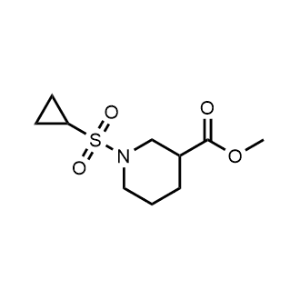 Methyl 1-(cyclopropylsulfonyl)piperidine-3-carboxylate|CS-1154008