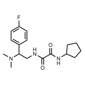 N1-Cyclopentyl-N2-(2-(dimethylamino)-2-(4-fluorophenyl)ethyl)oxalamide|CS-1154026