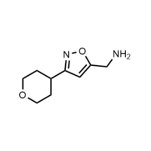 (3-(Tetrahydro-2H-pyran-4-yl)isoxazol-5-yl)methanamine|CS-1154058