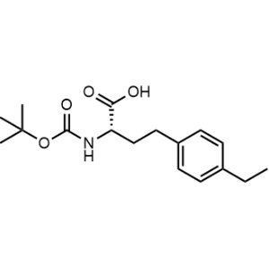 (S)-2-((Tert-butoxycarbonyl)amino)-4-(4-ethylphenyl)butanoic acid|CS-1154130
