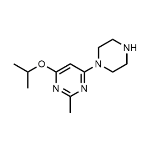4-Isopropoxy-2-methyl-6-(piperazin-1-yl)pyrimidine|CS-1154213
