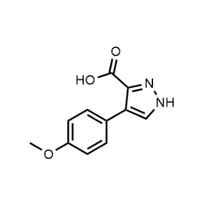 4-(4-Methoxyphenyl)-1H-pyrazole-3-carboxylic acid|CS-1154390