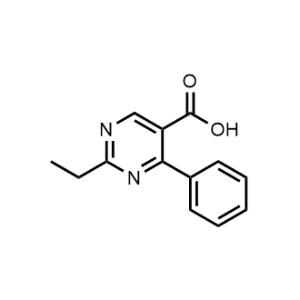 2-Ethyl-4-phenylpyrimidine-5-carboxylic acid|CS-1154498