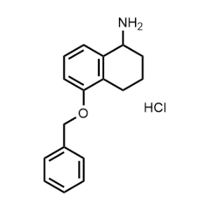 5-(Benzyloxy)-1,2,3,4-tetrahydronaphthalen-1-amine hydrochloride|CS-1154508