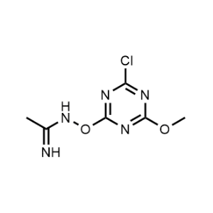 N-((4-Chloro-6-methoxy-1,3,5-triazin-2-yl)oxy)acetimidamide|CS-1154538