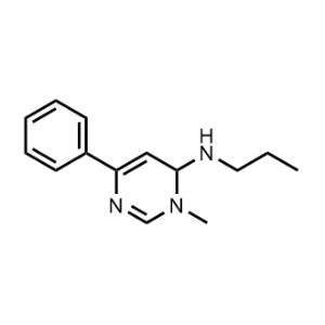 3-Methyl-6-phenyl-N-propyl-3,4-dihydropyrimidin-4-amine|CS-1154608
