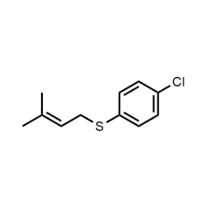 (4-Chlorophenyl)(3-methylbut-2-en-1-yl)sulfane|CS-1154786