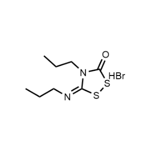 4-Propyl-5-(propylimino)-1,2,4-dithiazolidin-3-one hydrobromide|CS-1154843