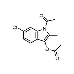 1-Acetyl-6-chloro-2-methyl-1H-indol-3-yl acetate|CS-1154863