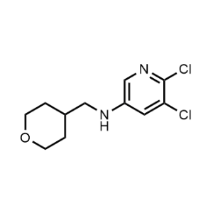5,6-Dichloro-N-((tetrahydro-2H-pyran-4-yl)methyl)pyridin-3-amine|CS-1154890