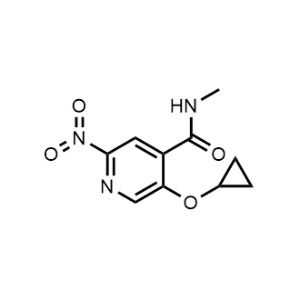 5-Cyclopropoxy-N-methyl-2-nitroisonicotinamide|CS-1154981