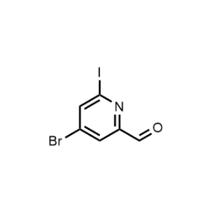 4-Bromo-6-iodopicolinaldehyde|CS-1155036