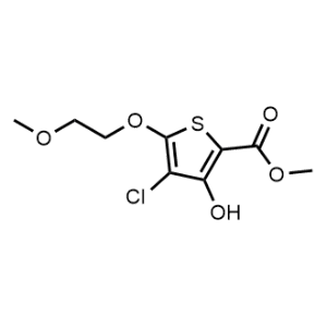 Methyl 4-chloro-3-hydroxy-5-(2-methoxyethoxy)thiophene-2-carboxylate|CS-1155104
