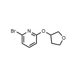 2-Bromo-6-((tetrahydrofuran-3-yl)oxy)pyridine|CS-1155216