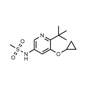 N-(6-(Tert-butyl)-5-cyclopropoxypyridin-3-yl)methanesulfonamide|CS-1155254