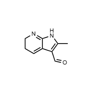 2-Methyl-5,6-dihydro-1H-pyrrolo[2,3-b]pyridine-3-carbaldehyde|CS-1155258