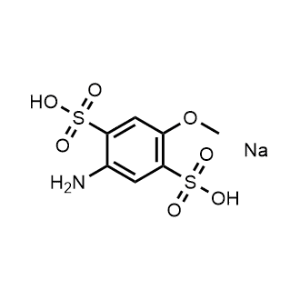 2-Amino-5-methoxybenzene-1,4-disulfonic acid, sodium salt|CS-1155265