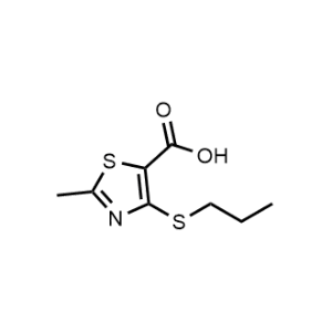 2-Methyl-4-(propylthio)thiazole-5-carboxylic acid|CS-1155353