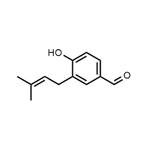 4-Hydroxy-3-(3-methylbut-2-en-1-yl)benzaldehyde|CS-1155397
