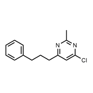 4-Chloro-2-methyl-6-(3-phenylpropyl)pyrimidine|CS-1155433