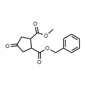 1-Benzyl 2-methyl 4-oxocyclopentane-1,2-dicarboxylate|CS-1155438
