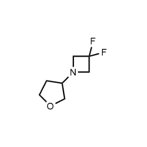 3,3-Difluoro-1-(tetrahydrofuran-3-yl)azetidine|CS-1155498