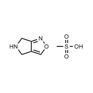 5,6-Dihydro-4H-pyrrolo[3,4-c]isoxazole methanesulfonate|CS-1155525