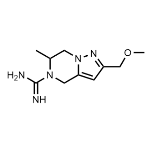 2-(Methoxymethyl)-6-methyl-6,7-dihydropyrazolo[1,5-a]pyrazine-5(4H)-carboximidamide|CS-1155617