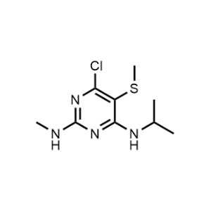 6-Chloro-N4-isopropyl-N2-methyl-5-(methylthio)pyrimidine-2,4-diamine|CS-1155747