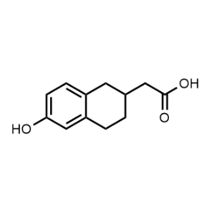 2-(6-Hydroxy-1,2,3,4-tetrahydronaphthalen-2-yl)acetic acid|CS-1155759