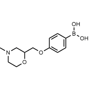 (4-((4-Methylmorpholin-2-yl)methoxy)phenyl)boronic acid|CS-1155762