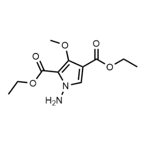 Diethyl 1-amino-3-methoxy-1H-pyrrole-2,4-dicarboxylate|CS-1155802