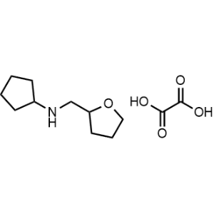 N-((Tetrahydrofuran-2-yl)methyl)cyclopentanamine oxalate|CS-1155858