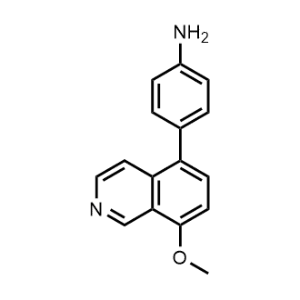 4-(8-Methoxyisoquinolin-5-yl)aniline|CS-1155886