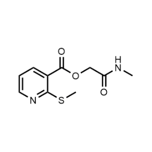 2-(Methylamino)-2-oxoethyl 2-(methylthio)nicotinate|CS-1155888