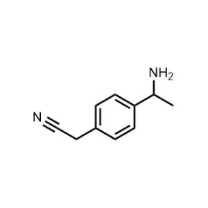 2-(4-(1-Aminoethyl)phenyl)acetonitrile|CS-1155894