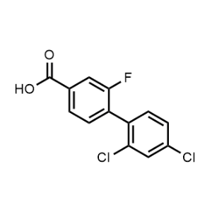 2',4'-Dichloro-2-fluoro-[1,1'-biphenyl]-4-carboxylic acid|CS-1155907