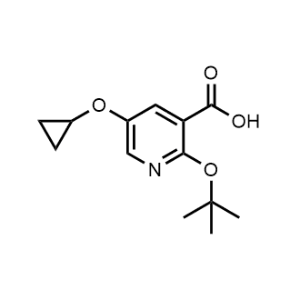 2-(Tert-butoxy)-5-cyclopropoxynicotinic acid|CS-1155911