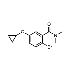 2-Bromo-5-cyclopropoxy-N,N-dimethylbenzamide|CS-1155913