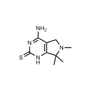 4-Amino-6,7,7-trimethyl-1,5,6,7-tetrahydro-2H-pyrrolo[3,4-d]pyrimidine-2-thione|CS-1155990