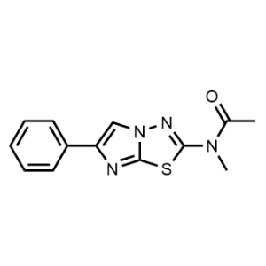 N-Methyl-N-(6-phenylimidazo[2,1-b][1,3,4]thiadiazol-2-yl)acetamide|CS-1156089