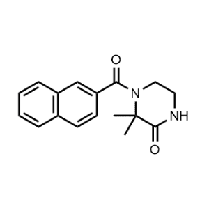 4-(2-Naphthoyl)-3,3-dimethylpiperazin-2-one|CS-1156199