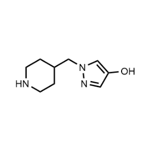 1-(Piperidin-4-ylmethyl)-1H-pyrazol-4-ol|CS-1156245