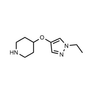 4-((1-Ethyl-1H-pyrazol-4-yl)oxy)piperidine|CS-1156372